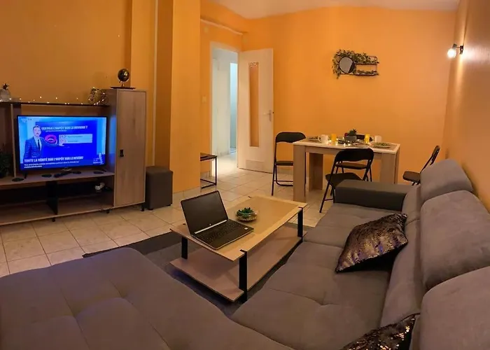 Appartement familiale et conviviale 2 chambres à Montlucon - 250m hopital