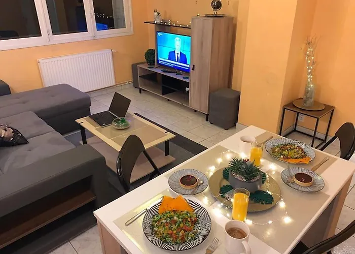 Appartement familiale et conviviale 2 chambres à Montlucon - 250m hopital